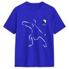 Tai Chi T-Shirt Sommer Baumwoll-T-Shirts Für Unisex Hippie Lässiges T-Shirt Kurzarm Street Style Oberteil Tees