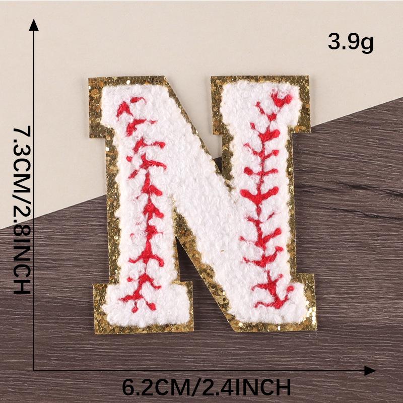 Gold Edge Chenille Smiley Face Embroidered Patch Badge