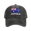 Fan Baseball Cap Trend - Flag Embroidery - Black Baseball Cap - Men's And Women's Sun Hat
