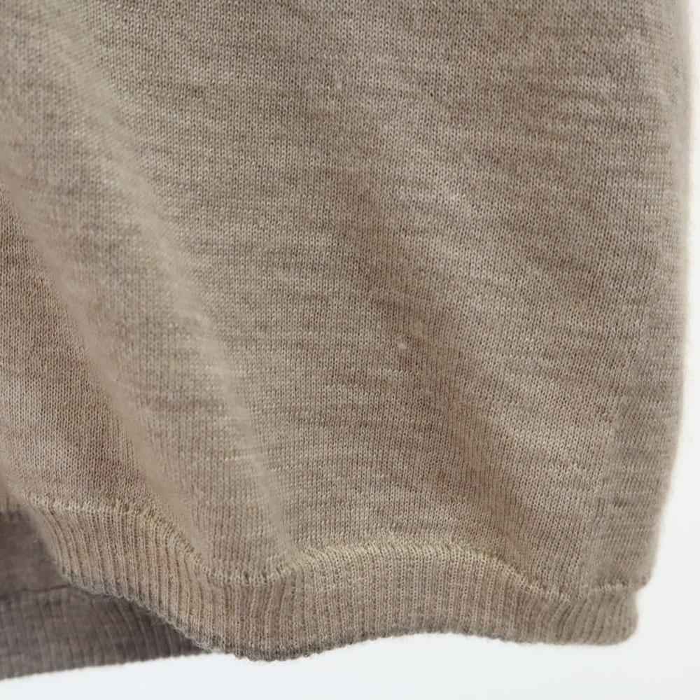 FOXEY Cashmere Blend Long sleeve Knit jacket 38 Beige Women Used