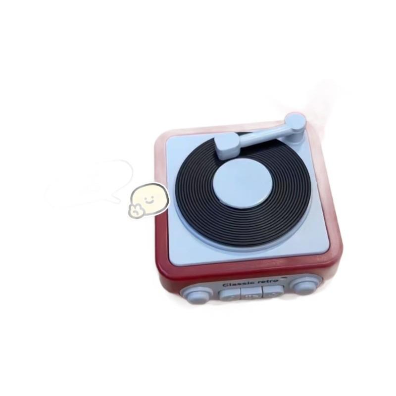 Creative Retro Voice Recorder Pendant Decompression Music Box Small Toy Girl Bag Keychain Pendant Toy