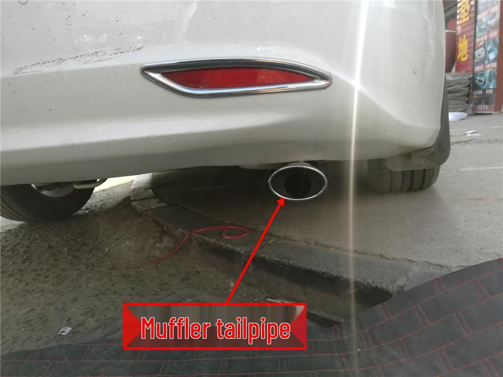 Fits 2011-2014 Sonata: Tailpipe, Muffler & Exhaust Kit for Eighth-Gen Sonata Modification.