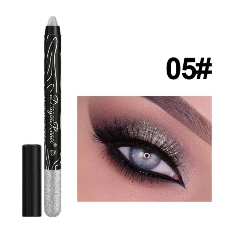 Stick Ombretto 12 Colori Glitter Trucco Occhi Facile da Applicare A Prova di Sbavature Matita Ombretto Shimmer Trucco Occhi