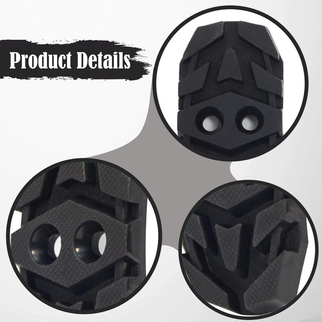 2x Shoes Cleat Pedal Adapter Set Cycling Shoe Conversion Kit Parts Cleats for