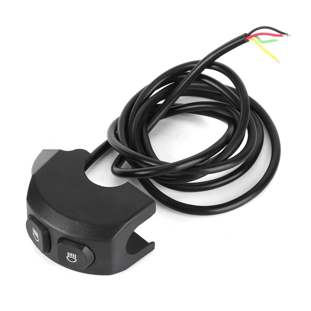Fog Light Switch, Qiilu Motorcycle Fog Light Switch, Handlebar Fog Light Fit R1200GS / R1250GS / F750GS / F850GS