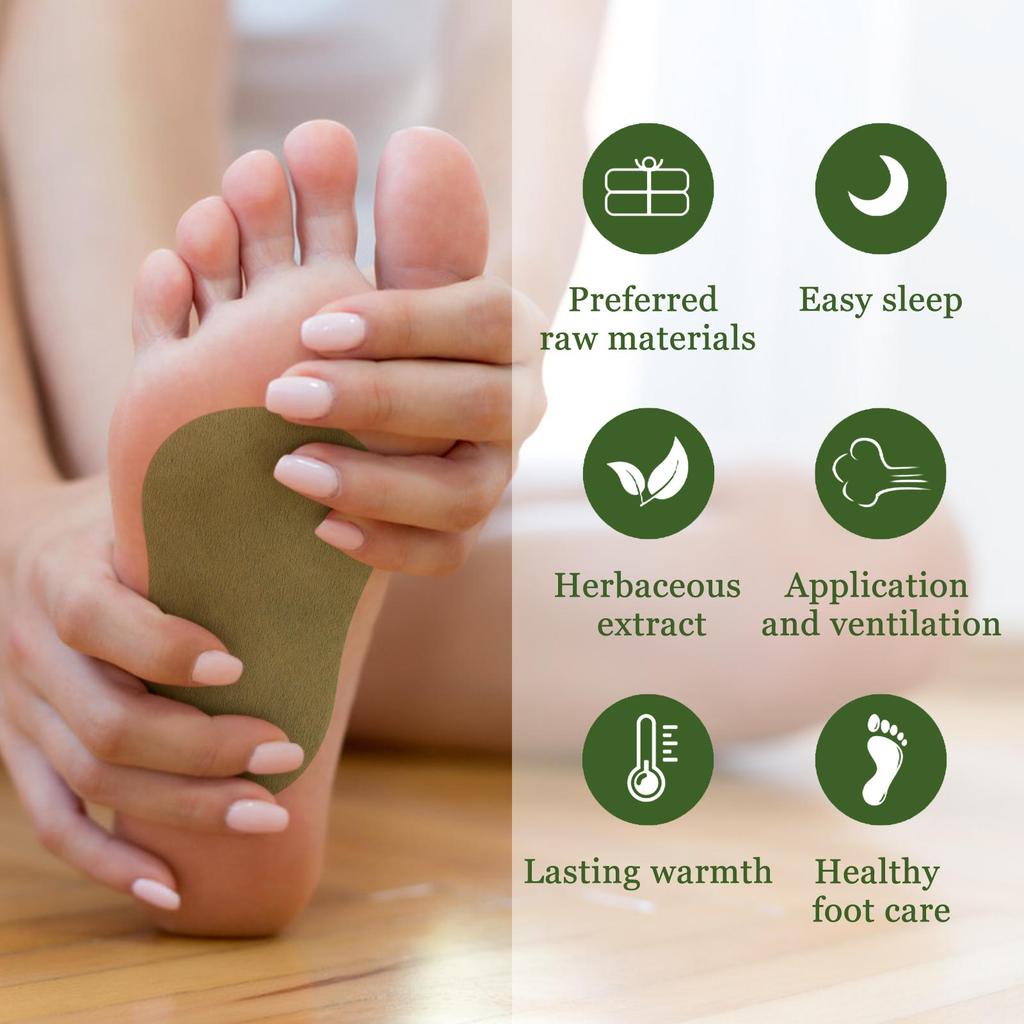 South Moon Patch Pieds Armoise Soulagement Doux Soin du Corps Nettoyant Hydratant Patch Pieds