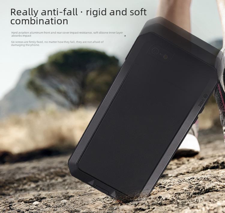 Dreifach geschützte Handyhülle für Apple/Samsung: Sturzfest, Stoßfest, Staubdichtes Handy-Schutzcover.