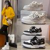 Women's Shoes 2025 Spring New Little White Shoes Students Korean Version Ins Trendy Versatile Thick Baseplate Shoes Casual Shoes Children 552