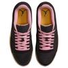 Jordan FLIGHT COURT Anti Slip Wear Resistant Low Top Vintage Basketball Shoes Men's Black Pink  HF3255-012