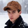 Windproof Lambswool Hats Solid Color Dad Hat Fashion Baseball Cap  Winter Autumn