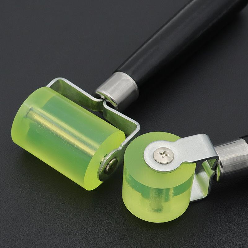 PU Soft Rubber Roller Flat Press Roller Waterproof Membrane Solid Diy Wallpaper Film Car Sound Insulation Cotton Press