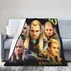 Lord-Of-Rings Blanket Eye of Sauron Warm Soft Pattern Plush Throw Blanket For Home Decor Decorative Flannel Bedspread Bed Cover