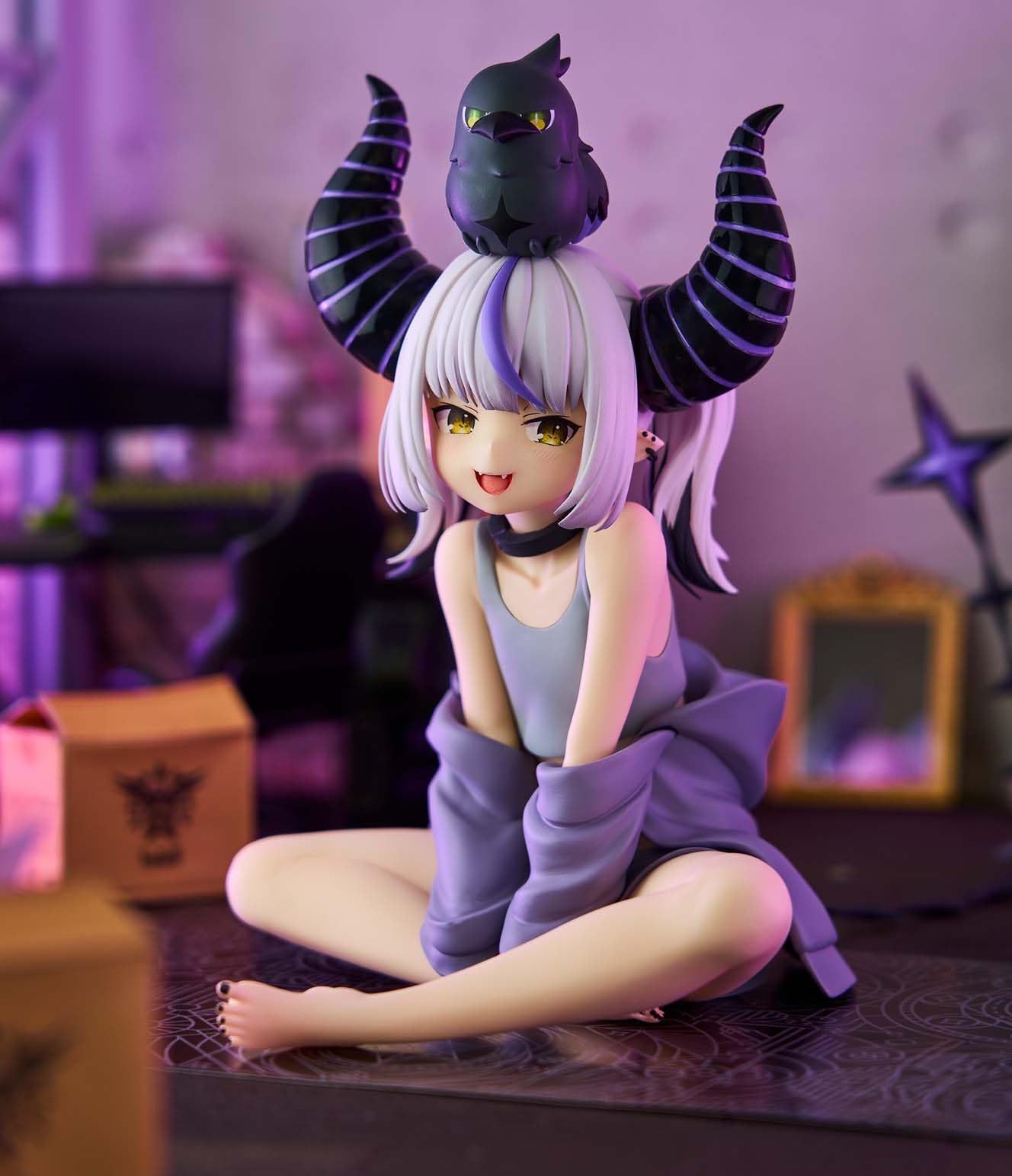 

Hololive IF Relax time Laplace Darkness figure official 14cm #hololive approx.