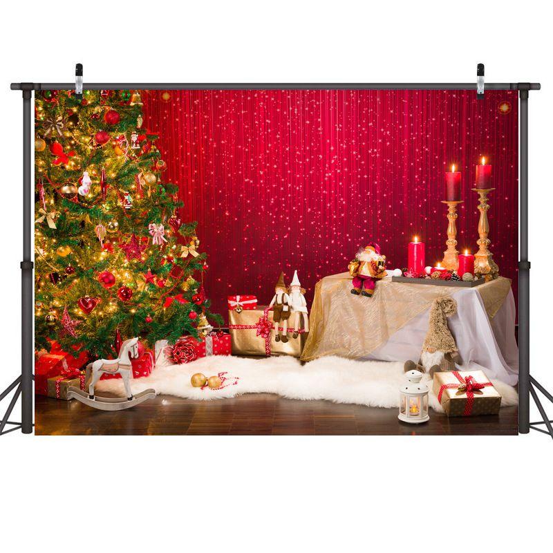 Photo Christmas Photography Props Background Cloth Vinyl Backdrop Xmas Studio