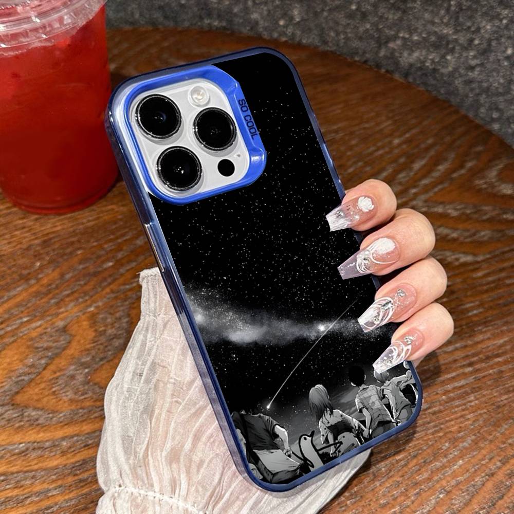 

G-Goodnight P-Punpun Phone Case For iPhone 17,16,15,14,13,12,11,Mini,Pro,E,SE4,XS,MAX Blue Candy Matte Cover iPhone13PROMAX