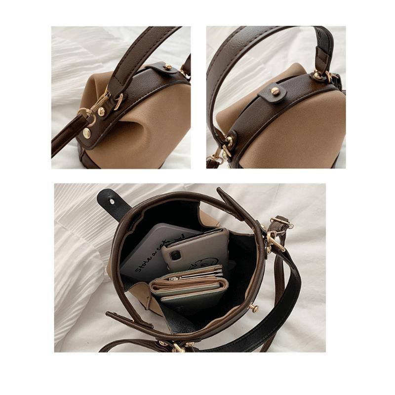 Women Tote Bucket Bag Handbag Travel Shoulder Messenger Bag