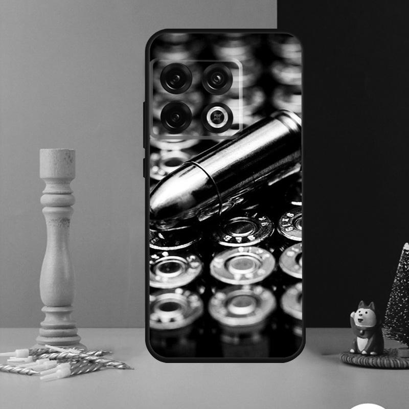 Military Gun Bullets Collage Case For OnePlus Nord CE 2 3 4 Lite N20 N30 9 10 Pro 8T 9RT 10T 10R 12 11 12R 13 13R Cover