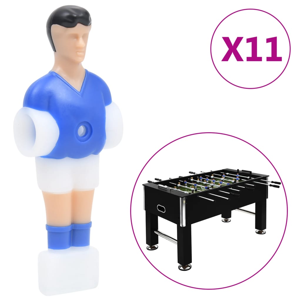 Table Football Players 22 Pcs for 12.7 Mm Rods