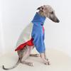 XS-2XL Frühling Weiche Baumwolle Hund Rollkragenpullover für Whippet & Greyhound 2-beinige Haustierkleidung Hemden Bodysuit