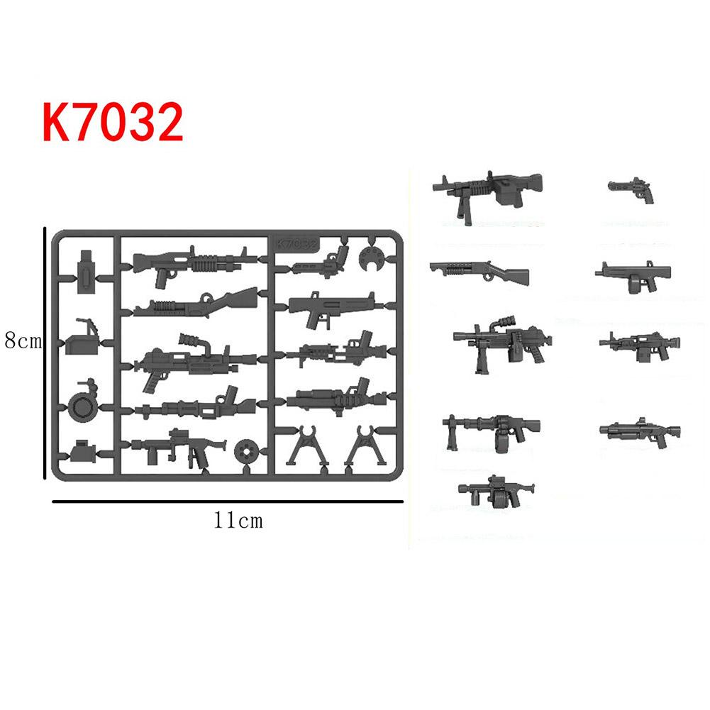 Splicing Building Blocks Parts Compatible With Doll Army Military Assembly Building Block Toy