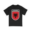 Albania Eagle Crest Shield T Shirt Patriotic Heritage Albanian Emblem Casual Wear