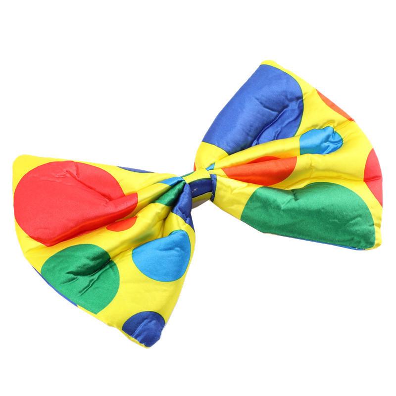 Adult Kids Prom Party Clown Dress Up Props Oversized Butterfly Bow Tie Clown Tie Headgear