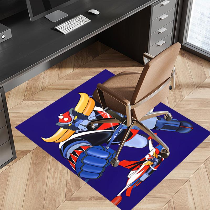 UFO Robo Grendizer2 Printed Absorbent Washable Carpet, Non-Slip Bathroom Mats, Kitchen Rugs, Yoga Mat,Living Room Entrance, Camping Picnic Rugs