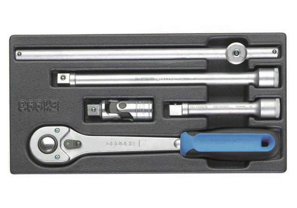 Germany GEDORE 6626740 1/2  Ratchet Wrench Set, 5pcs 1500 ES-1993 T Other