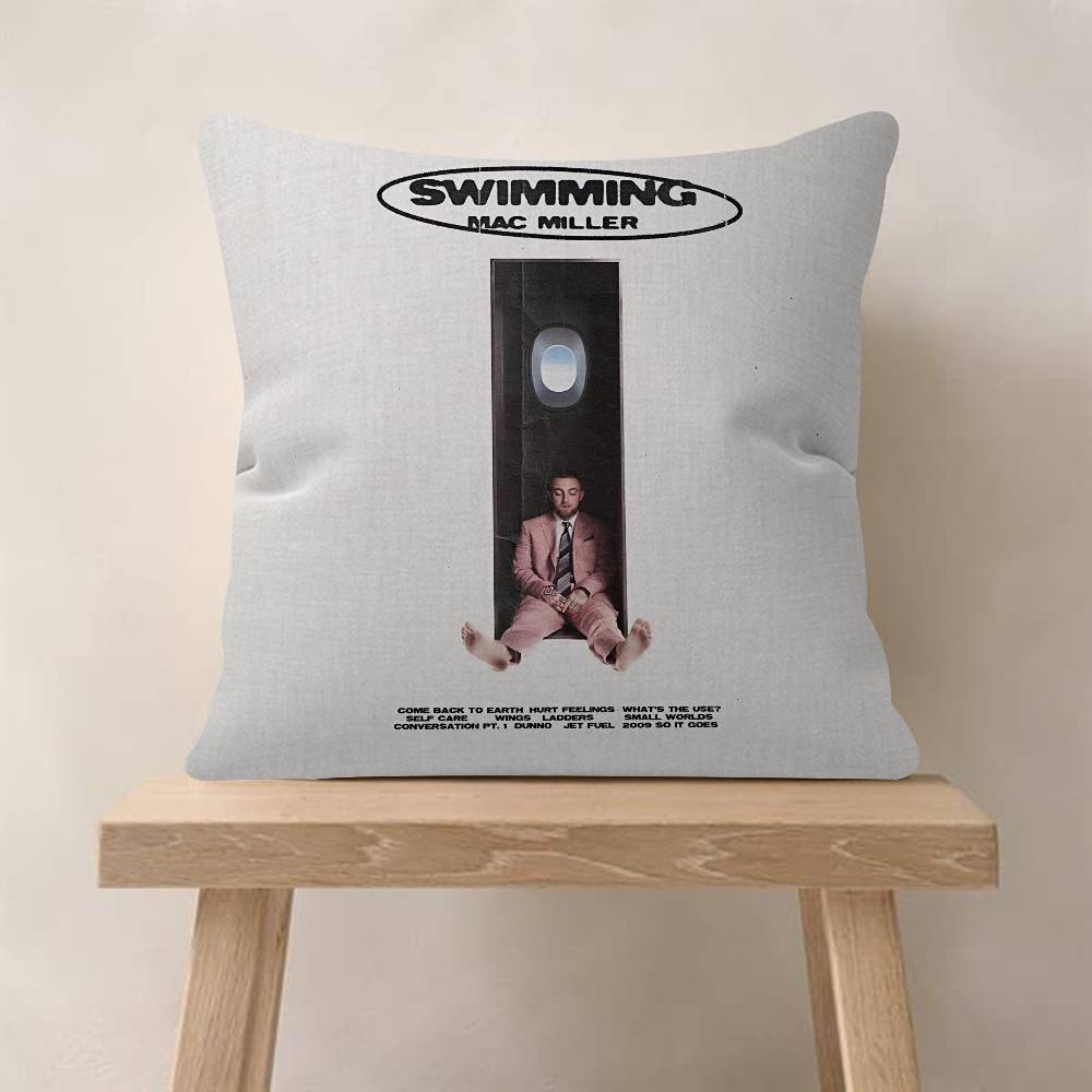 Singer Hot M-Mac Miller Pillow Cover Design Cushion Cover Decor Holiday Decorati
