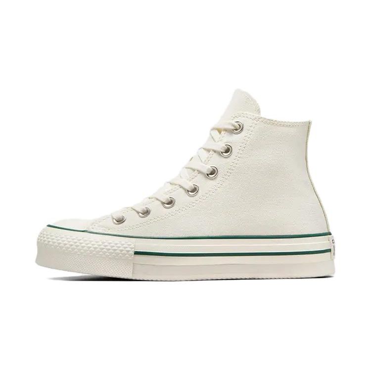 Converse Chuck Taylor All Star EVA Lift Durable Breathable High Top Canvas Shoes Kids Sneakers Beige A09772C