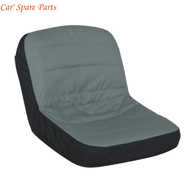Y4UA Cover with Back Pocket Fit Lawn Mower Backrests 12.5-14in Height