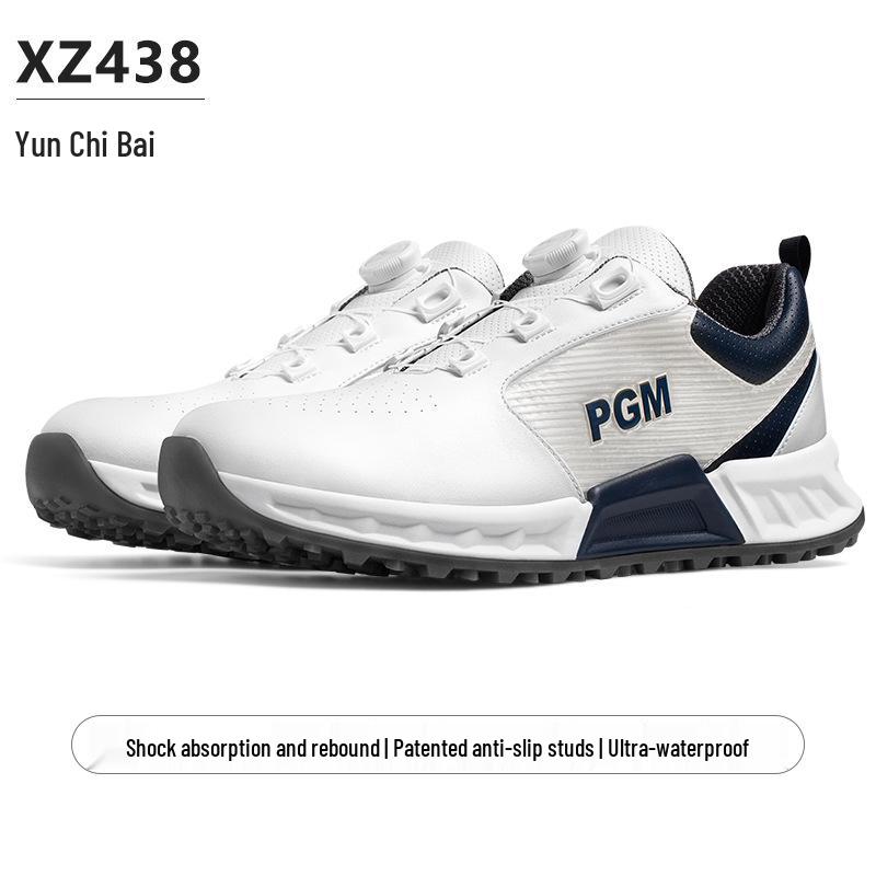 

PGM Men s Summer Shock Absorbing Waterproof Golf Shoes with Rotary Laces 43