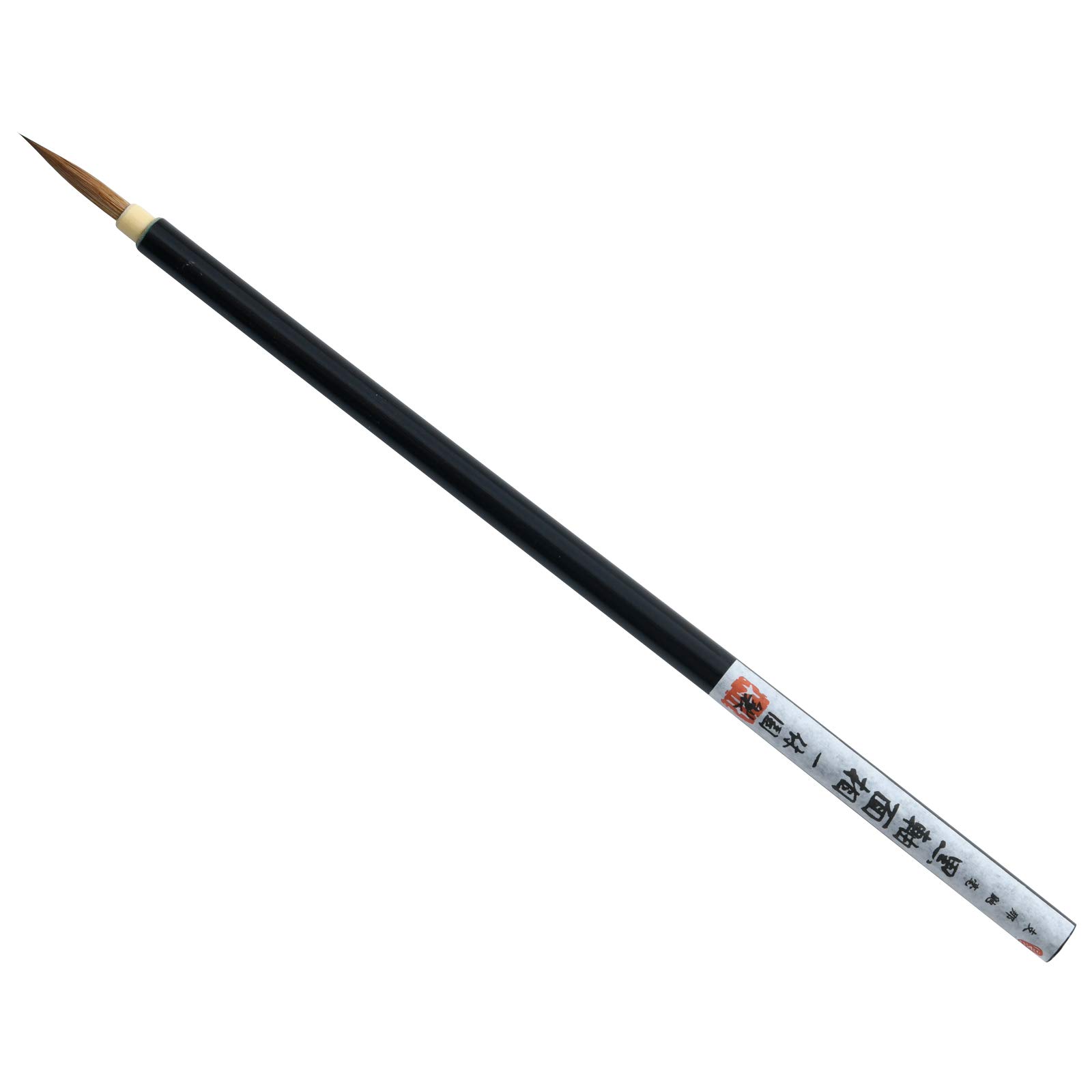 

Ikkyuen Kumano Fude Calligraphy Brush for Itugage Kana Black Axis Face чорний
