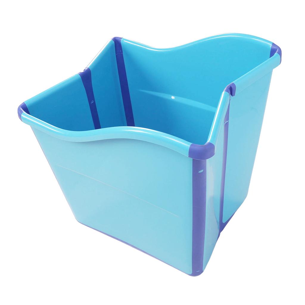 Folding Bathtub Kids Portable Baby Bath Tub Large Size Non Slip Soaking Tub for Travel Home Use