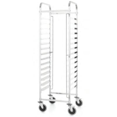 Transport Trolley for Transporting Catering Trays 15x 600x400 Mm Kitchen Line Hendi 813287
