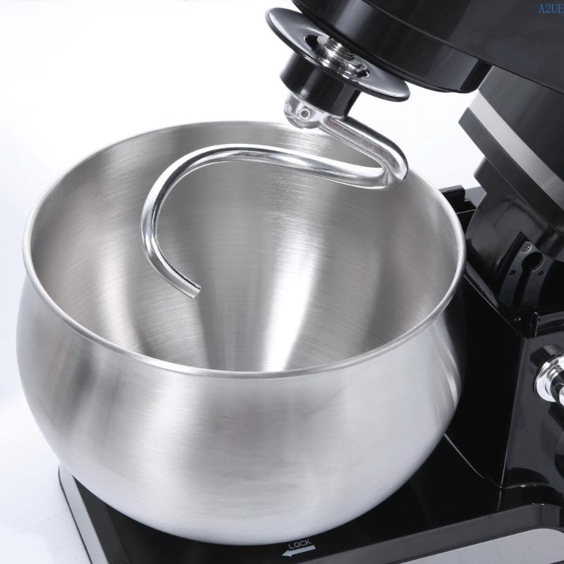 A2UE Multifuntional 5L Kitchen Stand Mixer Stainless Steel Eggs Beaters Electric Dough Mixer Present for Baking Enthusiasts