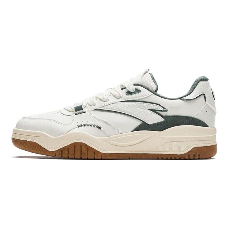 Anta Wavy Shoes Non-Slip Low-Top Skate Shoes Men sneaker White Gray Blue 912348003-1