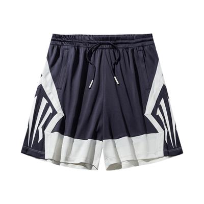 Kyrie Irving Series Color Block Mid-Rise Drawstring Comfortable Versatile Breathable Straight-Leg Basketball Shorts Unisex Shorts 172431306-5