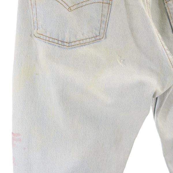 Levi's 90s 501 Made In USA Straight Denim Pants W29 Button Fly Jeans Men's Used