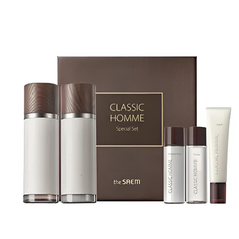 [The Saem] Classic Homme Special 2-Piece Set with Travel Kit