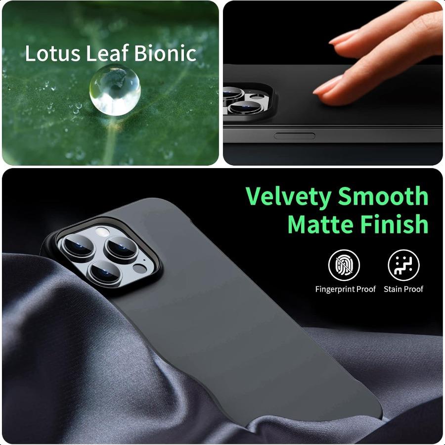 Magnetic Slim Case Fit for iPhone 14 Pro Max Phone Case 6.7 2025 UltraThin Lightweight Durable Framel Matte Hard MagSafe Cover