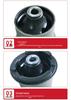 Toyota Rear Axle Bushing for Models 48725-52060, 48725-0D070, 48725-0D080