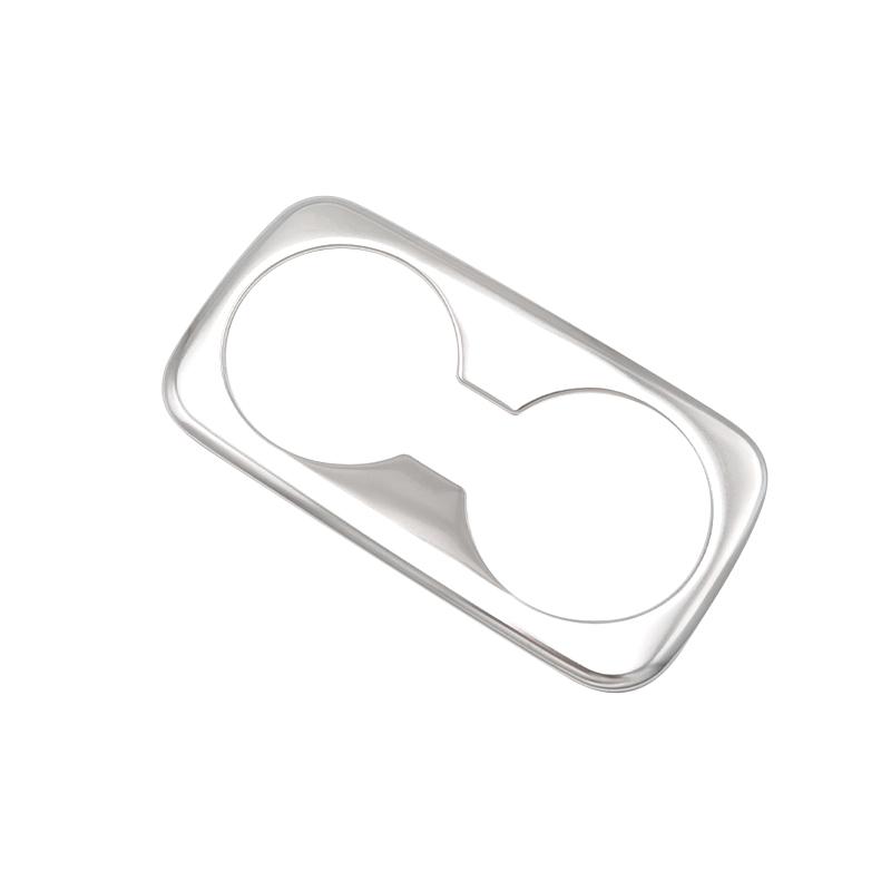 

Автомобильный Стайлинг, задний ряд сидений из нержавеющей стали, держатель для чашки с водой, наклейка, отделка для Hyundai Tucson 2022 NX4 Hybrid серебряный