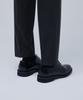 Musinsa Standard Recycled One-Tuck Relaxed Tapered Hidden Banding Crop Slacks [Charcoal Gray]