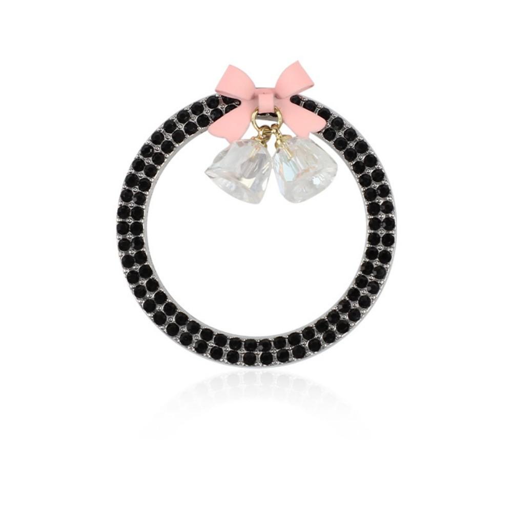 Stilvolles Autoinnenraum Auto Dekorativer Ring Autoinnendekoration Elegantes Design Lang anhaltender Glanz Für die meisten Automodelle