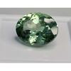 9-11 Ct Natural Green Parti Sapphire Oval Cut VVS Certified Loose Gemstone