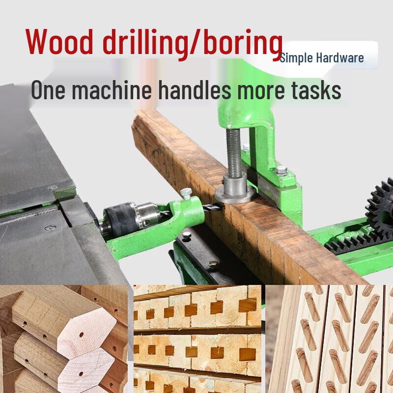 3-в-1 Верстат для деревообробки: рубанок, пила, дриль, штекер CN (адаптер в комплекті)