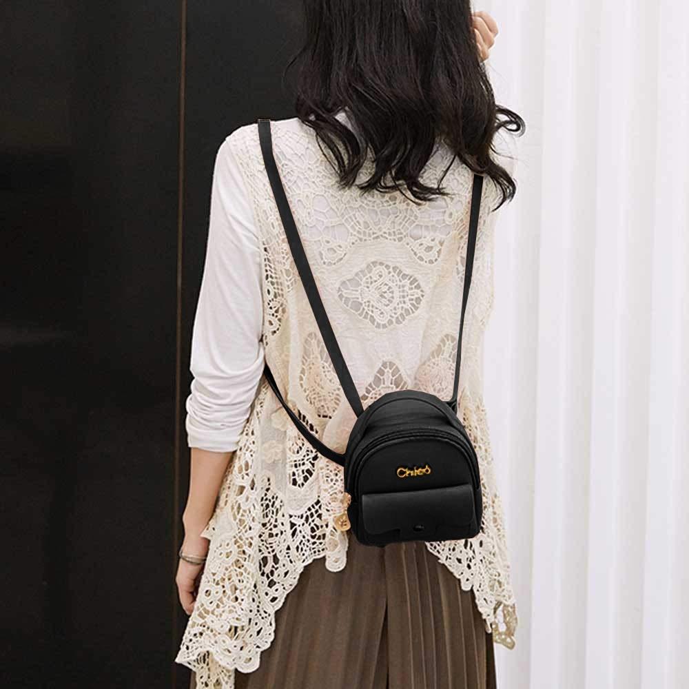 Bag, Satchel, Backpack, Eco-leather Backpack, Women's Shoulder Straps, Pocket, City Bag