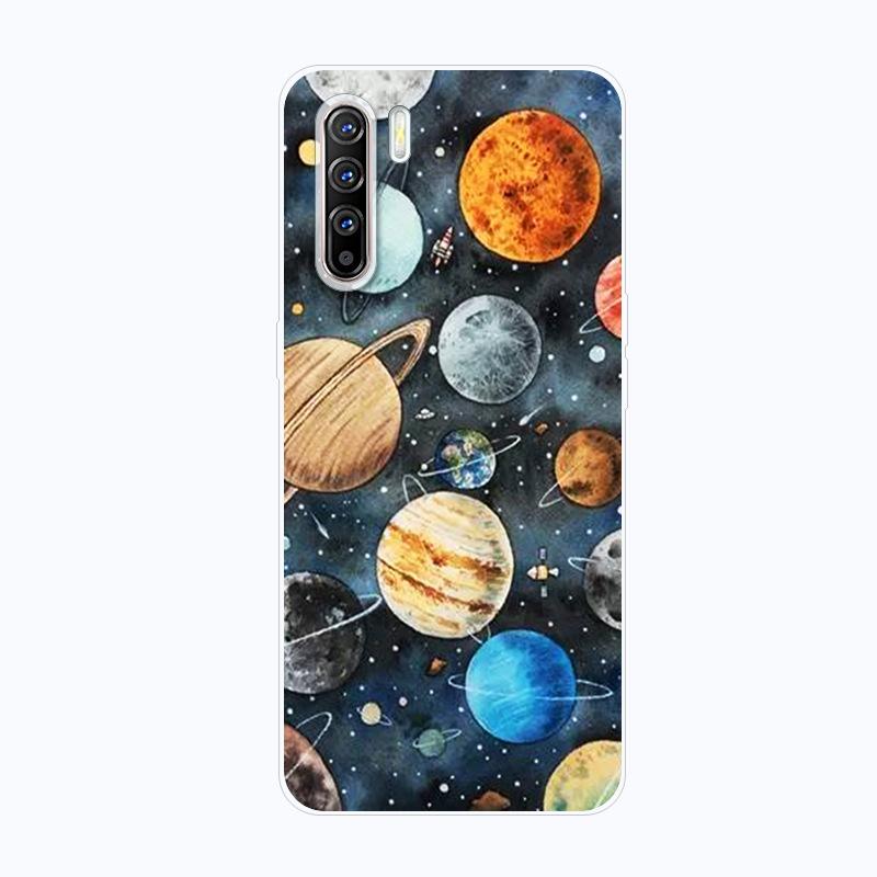 For OPPO Find X2 Neo Case Shockproof Soft silicone TPU Back Cover For OPPO FindX2 Neo Phone Cases Find X2 Lite Case Cute Cartoon