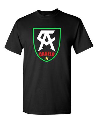 Saul "CANELO" Alvarez Boxerské tričko DryBlend 50-50 s krátkým rukávem Více velikostí Unisex tričko